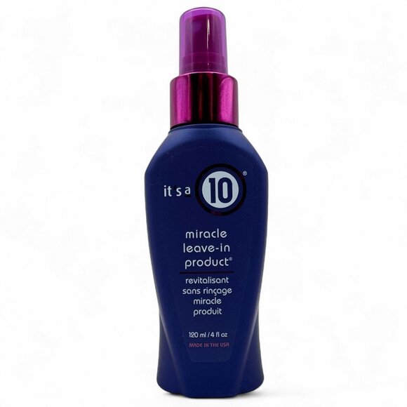 Lot of 4 Its A 10 Miracle Leave-in Product 4 oz Detangle Shine Thermal Protector - Picture 2 of 6
